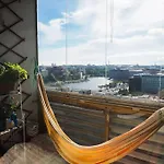 Sunset Views Over Helsinki Rooftops